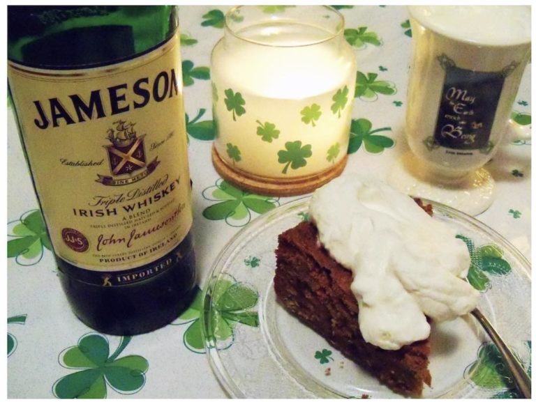 For St. Patrick’s Day, a recipe for Jameson Irish Whiskey Cake