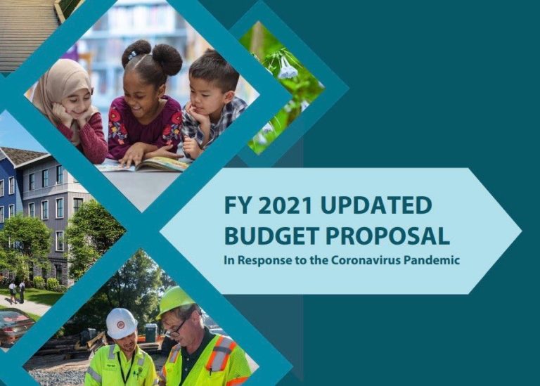 No changes to trimmed down FY 2021 budget proposal; adoption set for May 12