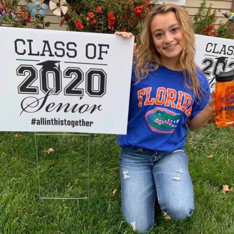 Fairfax County student builds solidarity by making signs