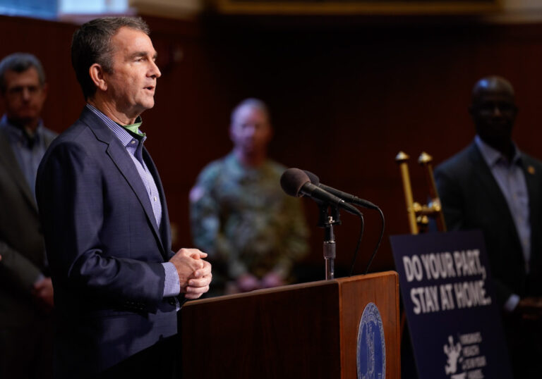 Northam says that N. Virginia may ease restrictions more slowly than rest of Commonwealth