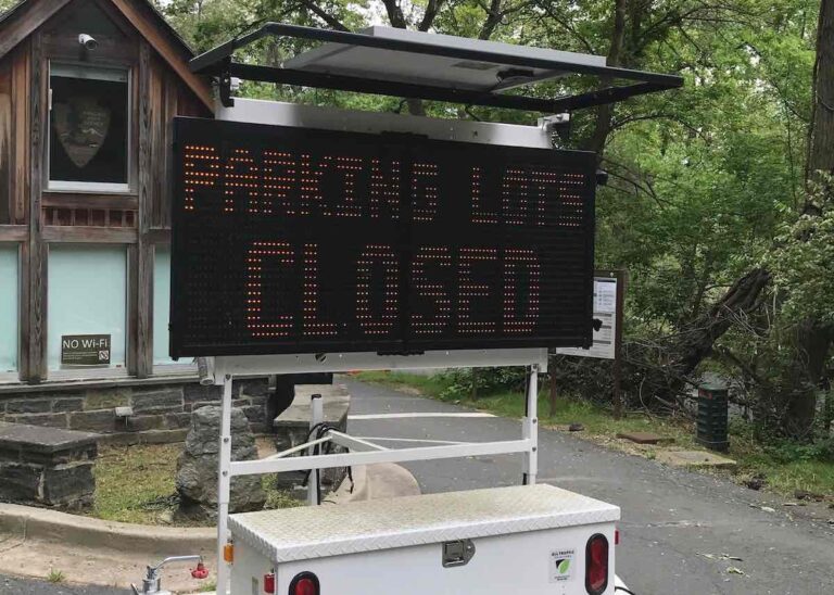 NPS to employ variable message signs to address traffic backups near Great Falls Park