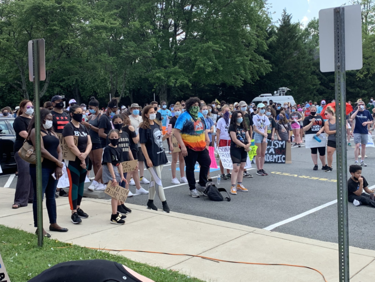Black Lives Matter demonstration draws crowd in McLean