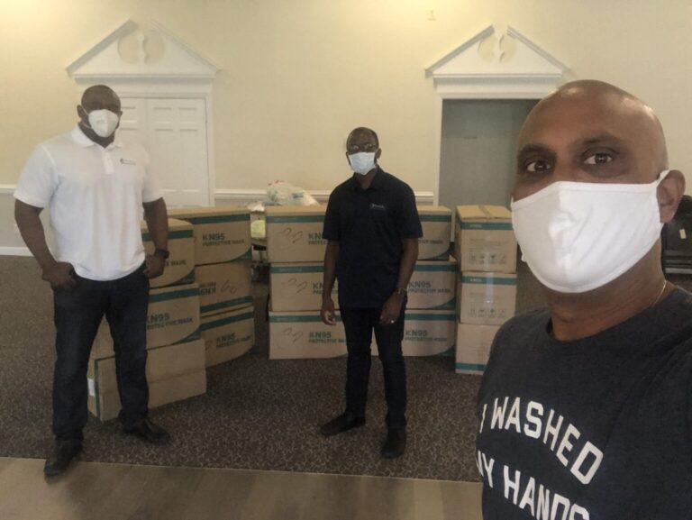 Tysons firm Portals Global donates 15,000 masks to Fairfax County
