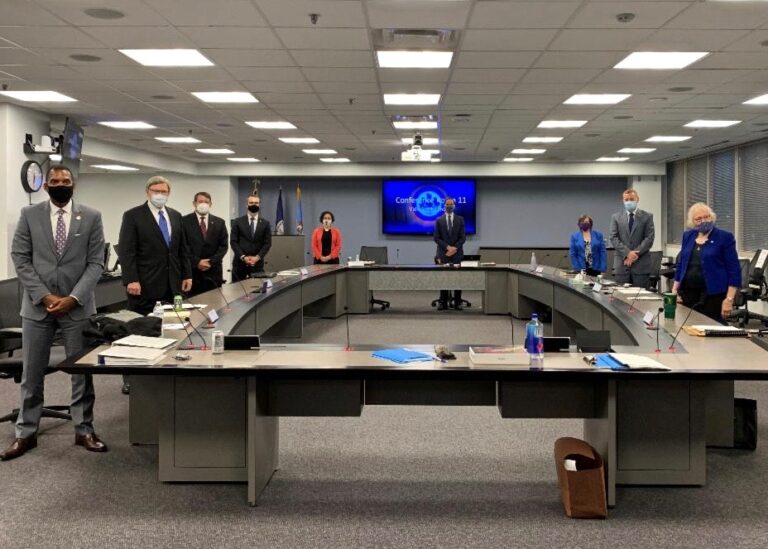 Fairfax County Board of Supervisors meets face-to-face, or mask-to-mask