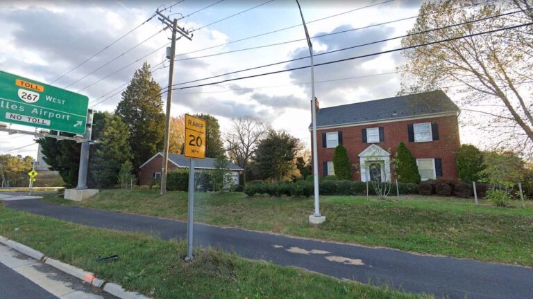 Lone brick house near edge of Tysons to be replaced with three new homes