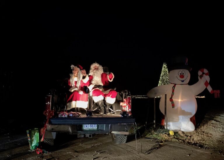 Santa drive-by in Great Falls a success