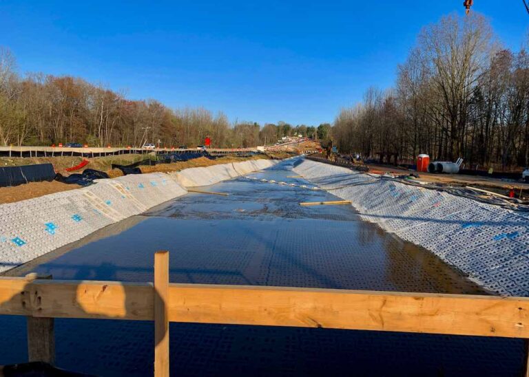 Route 7 widening leads to “death” of Colvin Run Stream’s natural appearance