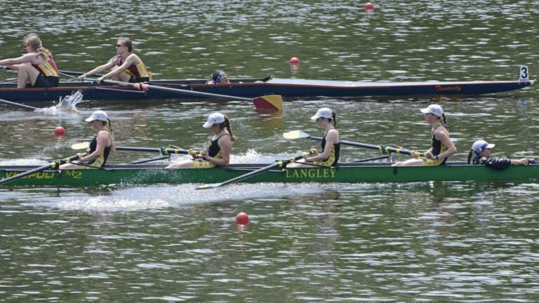 Langley High School Women’s Crew boat wins gold medal at State Championship