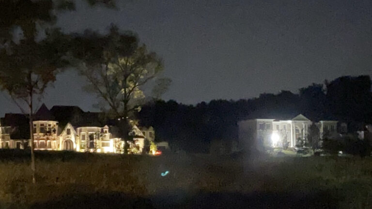 Light pollution at new housing developments threaten Great Falls Dark Sky initiatives