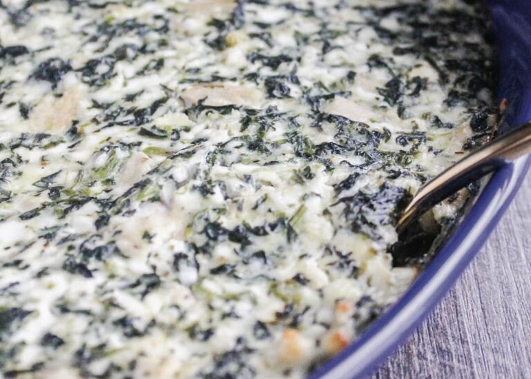 Chicken, spinach and feta casserole