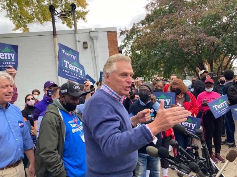 McAuliffe concedes defeat to Youngkin