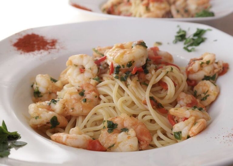 ￼Shrimp Scampi with Pasta